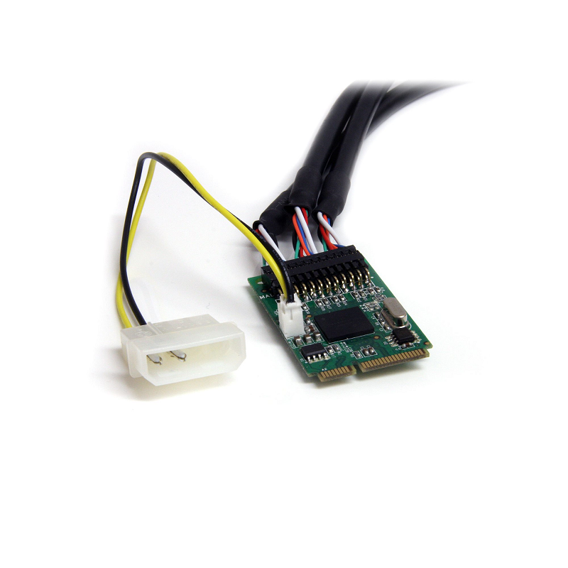 StarTech MPEX1394B3 3 Port 2b 1a 1394 Mini PCI Express FireWire Card Adapter